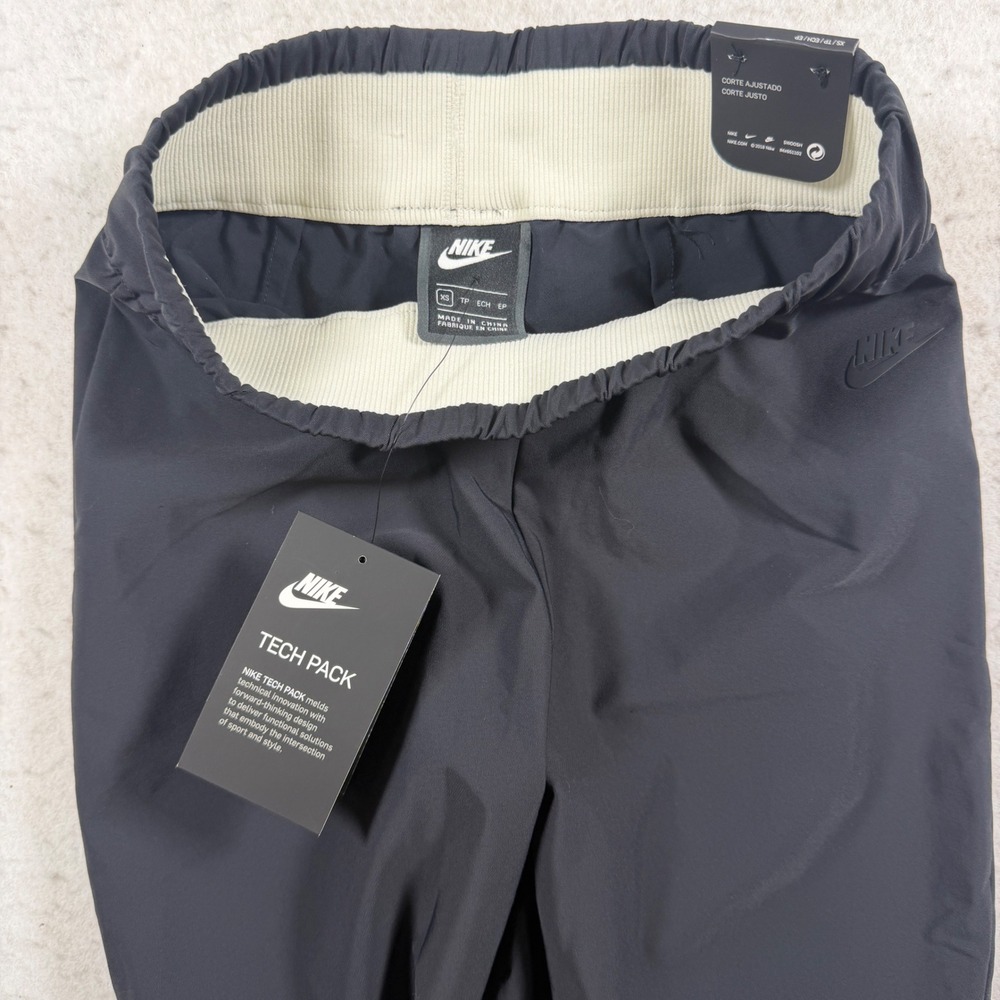 Nike Sportswear‎ Tech Pack Women Stirrup Pants Black Slim Fit 930281-010 XS NEW - Picture 9 of 11